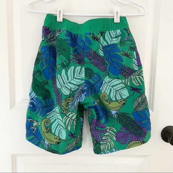 Hanna Andersson Sunblock Swim Trunks in Go Green - Picture 4 of 4